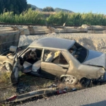 Otomobil takla attı, sürücü yaralandı 6 Otomobil takla attı, sürücü yaralandı