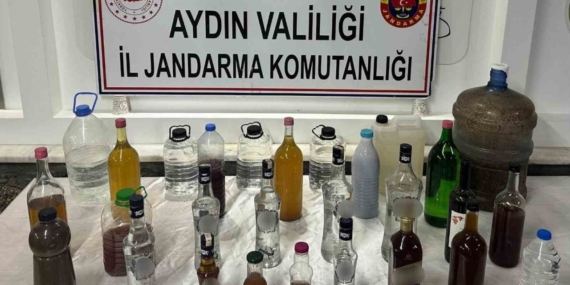 Sahta alkol üretip piyasa süren şüpheli yakalandı