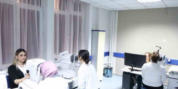 Söke’de göz laboratuvarı hizmete girdi