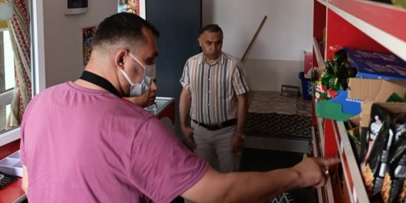 Söke’de okul kantin ve yemekhanelerine denetim