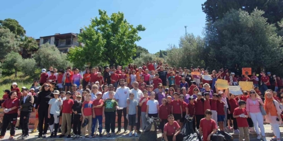Söke’de “Temiz İlçem, Yeşil Geleceğim” projesiyle temizlik farkındalığı artıyor