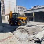 Söke’de yol yenileme çalışmaları devam ediyor 1 Söke’de yol yenileme çalışmaları devam ediyor