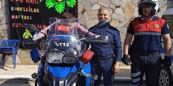Sultanhisar’da ilkokul öğrencilerine jandarma tanıtıldı