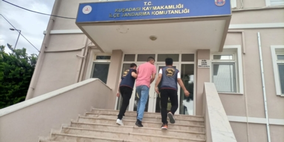 Uyuşturucu suçundan aranan şahıs Kuşadası’nda yakalandı