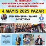 Yörükler Karaçakal Şenliği’nde buluşacak 5 Yörükler Karaçakal Şenliği’nde buluşacak