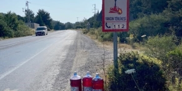 Aydın’da yangınlara ilk müdahale için damacana çözümü