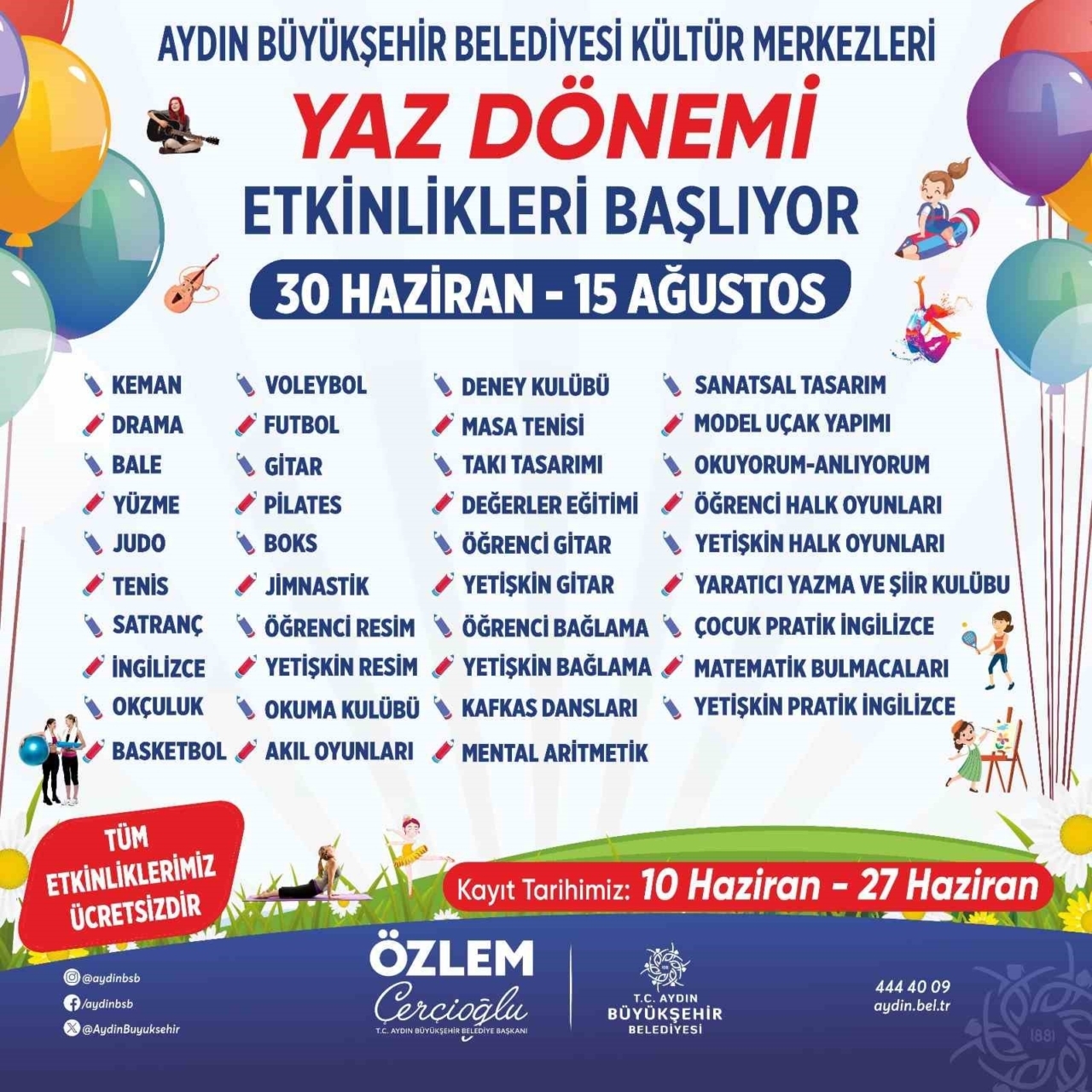 Başkan Çerçioğlu ile Aydınlı çocuklar yaz tatilinde eğlenirken öğrenecek 1 baskan cercioglu ile aydinli cocuklar yaz tatilinde eglenirken ogrenecek 933a79db1577