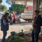 Buharkent’te ilek tezgahları denetlendi 6 Buharkent’te ilek tezgahları denetlendi