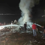 Çeştepe’de depo yangını 1 Çeştepe’de depo yangını