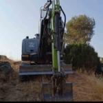 Çine’de iş makineli kaçak kazıya jandarma baskını 1 Çine’de iş makineli kaçak kazıya jandarma baskını