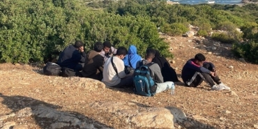 Didim’de 8 düzensiz göçmen yakalandı