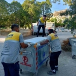 Didim’de eskiyen konteynerler yenileniyor 3 Didim’de eskiyen konteynerler yenileniyor