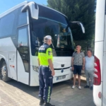 Jandarmadan gezi otobüslerine denetim 1 Jandarmadan gezi otobüslerine denetim