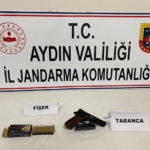 Koçarlı’da ruhsatsız silah ele geçirildi 2 Koçarlı’da ruhsatsız silah ele geçirildi