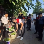 Kuyucak İlek Pazarı’nda denetim ve bilgilendirme 2 Kuyucak İlek Pazarı’nda denetim ve bilgilendirme