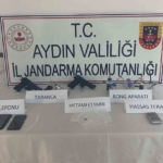 Kuyucak’taki eve uyuşturucu baskını 1 Kuyucak’taki eve uyuşturucu baskını