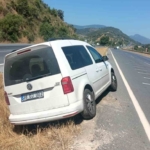 Milas-Söke Karayolu’nda trafik kazası 1 Milas-Söke Karayolu’nda trafik kazası