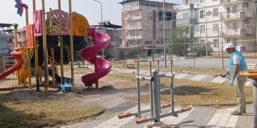 Söke’de park ve bahçelerde ’kene’ mücadelesi