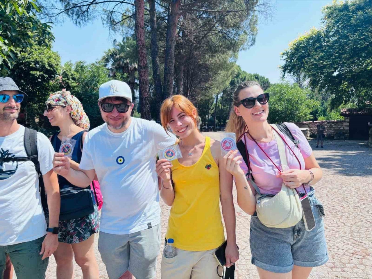Afrodisias Antik Kenti ziyaretçilerine jandarmadan bilgilendirme