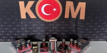 Aydın’da 263 adet kaçak gıda takviyesi ele geçirildi