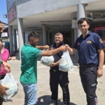 Bağışlanan karpuzlar Germencik’te dağıtıldı 1 Bağışlanan karpuzlar Germencik’te dağıtıldı