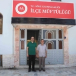 Başkan Arıkan, Müftü Doğru ile görüştü 1 Başkan Arıkan, Müftü Doğru ile görüştü