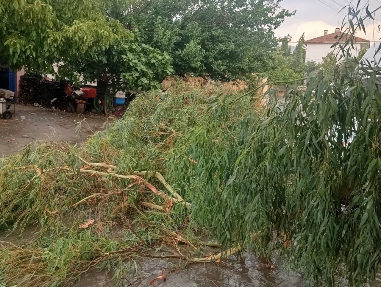Buharkent Belediyesi’nden anında müdahale