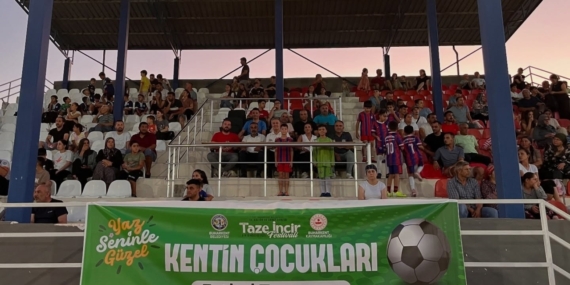 Buharkent’te ’Kentin Çocukları’ futbol turnuvasında ilk düdük çaldı