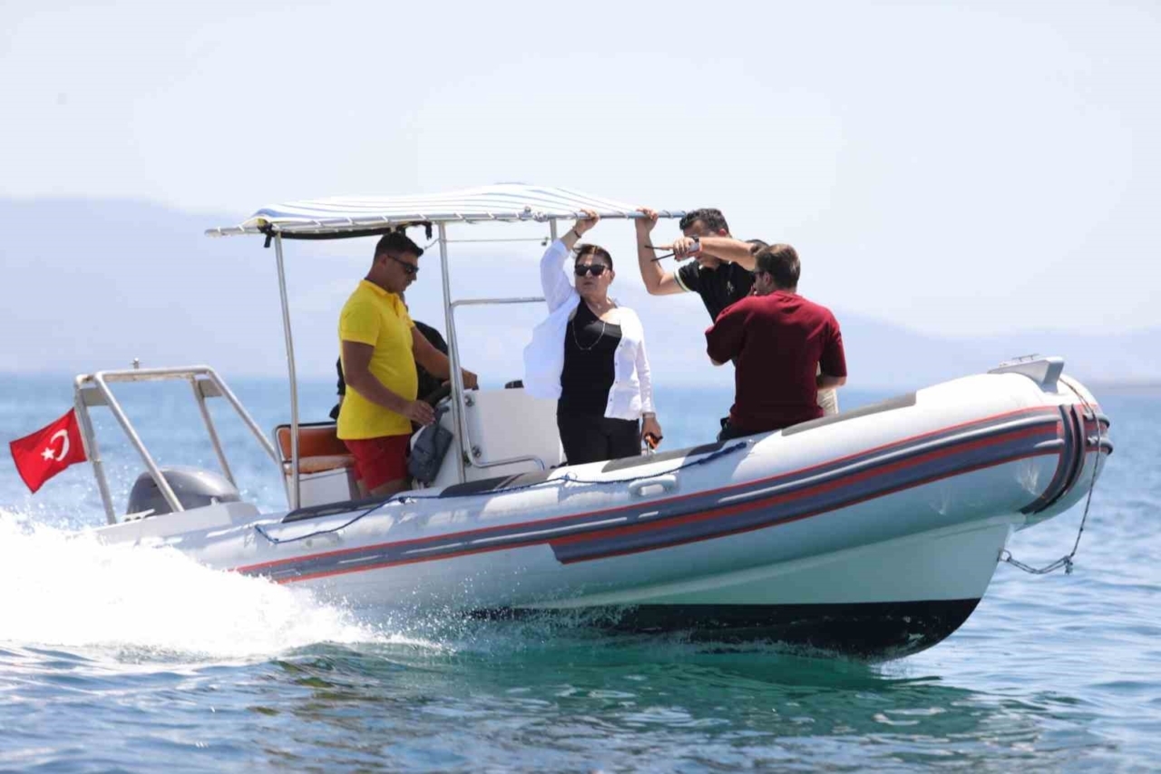Didim’de gerçeğini aratmayan cankurtaran tatbikatı gerçekleştirildi