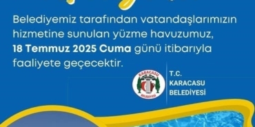 Karacasu’da yüzme havuzu bugün açılıyor
