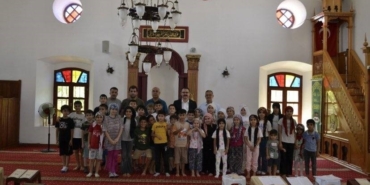 Kaymakam Ateş, Kur’an Kursu öğrencileri ile bir araya geldi