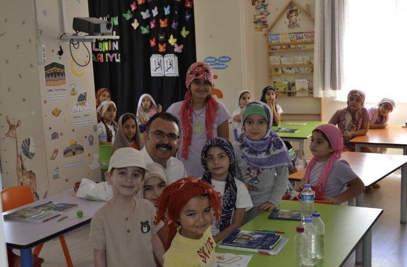 Kaymakam Ateş, Kur’an Kursu öğrencileri ile bir araya geldi