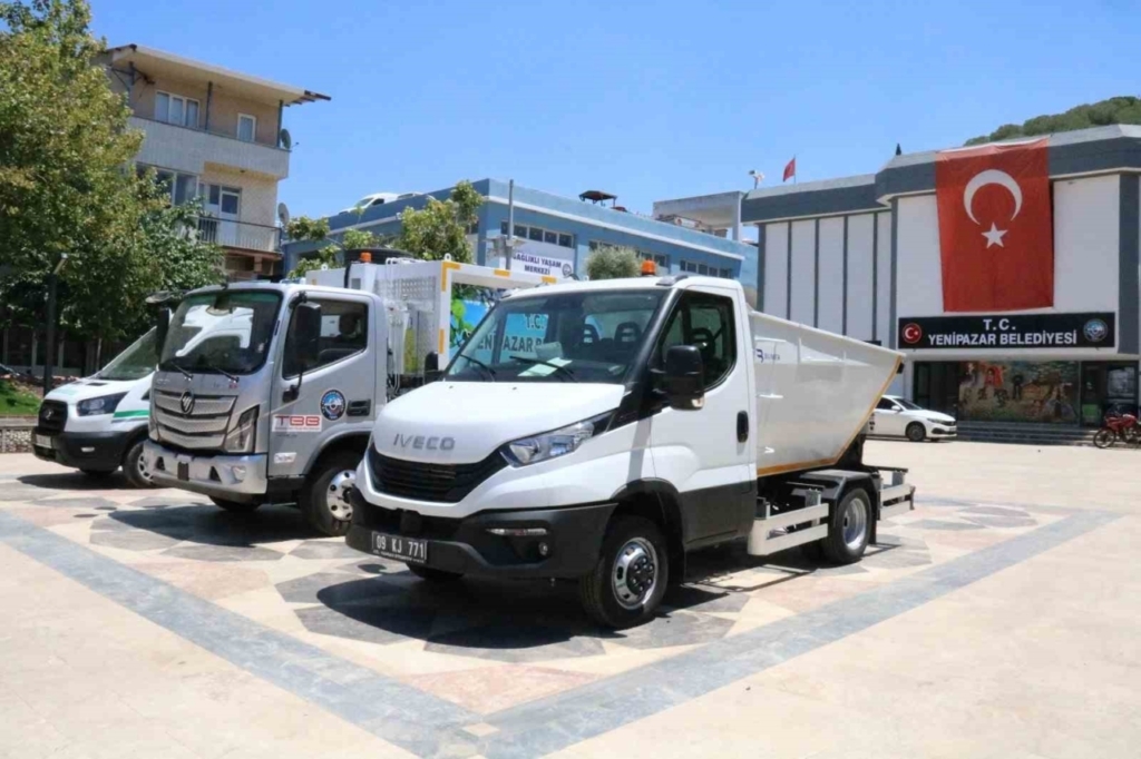 yenipazar belediyesi araclarina kavustu 12b0eef427b7