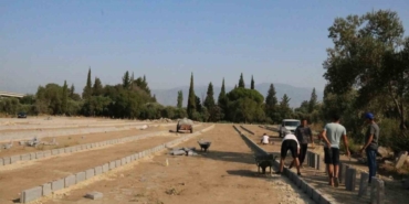 Yenipazar’da yeni mezarlık alanı için çalışmalar sürüyor
