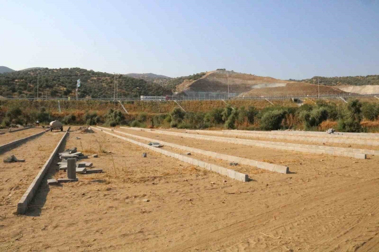 Yenipazar’da yeni mezarlık alanı için çalışmalar sürüyor