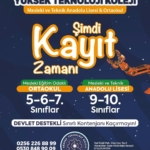 Yüksek Teknoloji Koleji Ortaokulu açılıyor 6 Yüksek Teknoloji Koleji Ortaokulu açılıyor