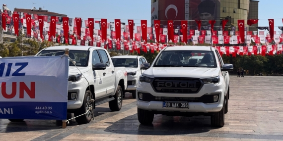 Araç filosu güçlendi, plakalar dikkat çekti