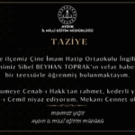 Aydın’da eğitim camiasının acı günü 5 Aydın’da eğitim camiasının acı günü