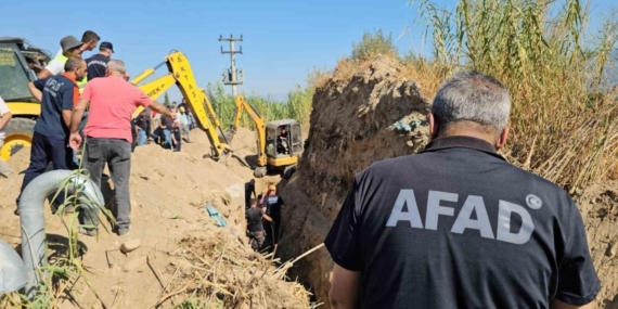 Kuyucak’tan acı haber! Babasına yardıma gelmişti