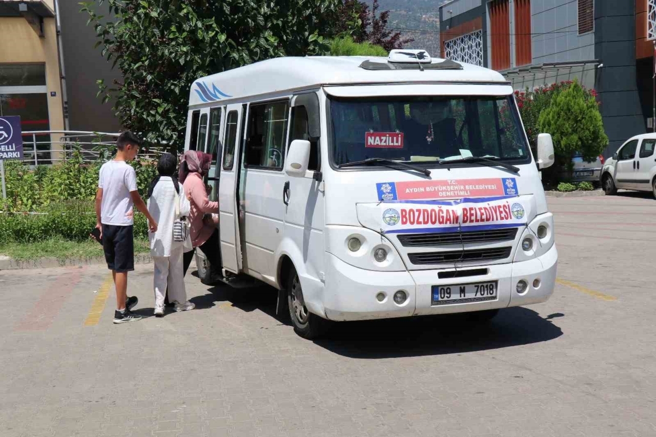 Bozdoğan’da şehir içi seferleri başladı