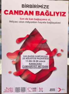 Karacasu’da kan bağışı kampanyası düzenlenecek