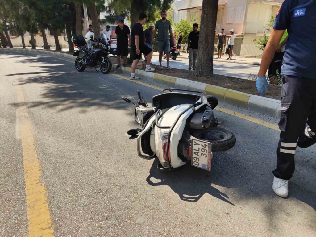 kusadasindaki kazada motosiklet surucusu yaralandi 810a0d8a1a03