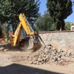 Nazilli Belediyesi altyapı sonrası deforme olan yolları yeniliyor 1 Nazilli Belediyesi altyapı sonrası deforme olan yolları yeniliyor
