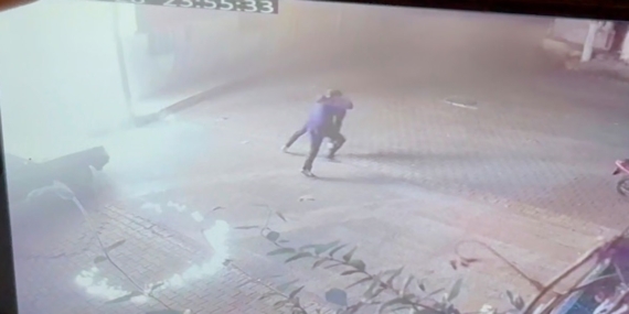 Aydın’da Kuaföre Molotoflu Saldırı