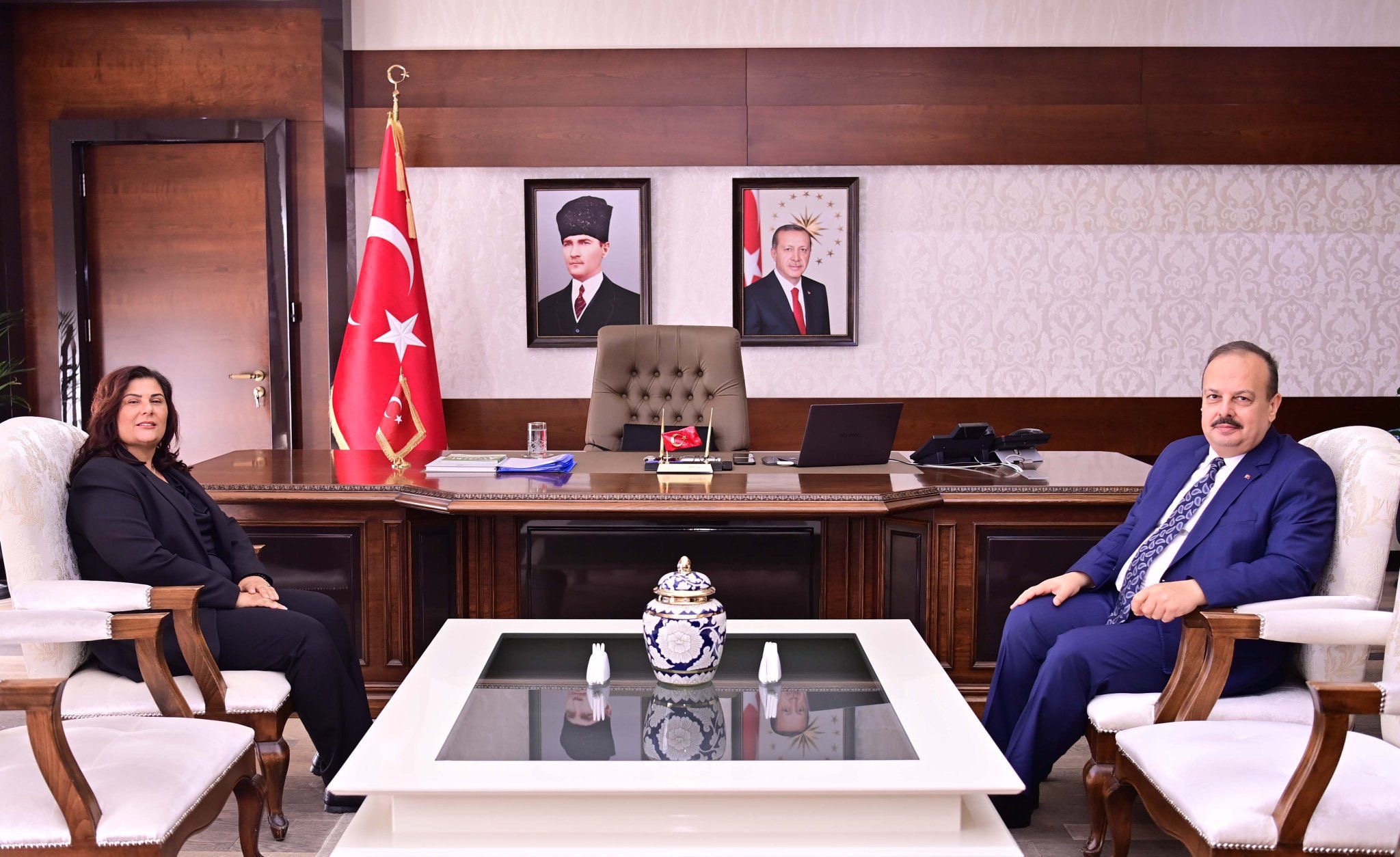 Aydınlı Başkan Çerçioğlu ziyaretlere başladı