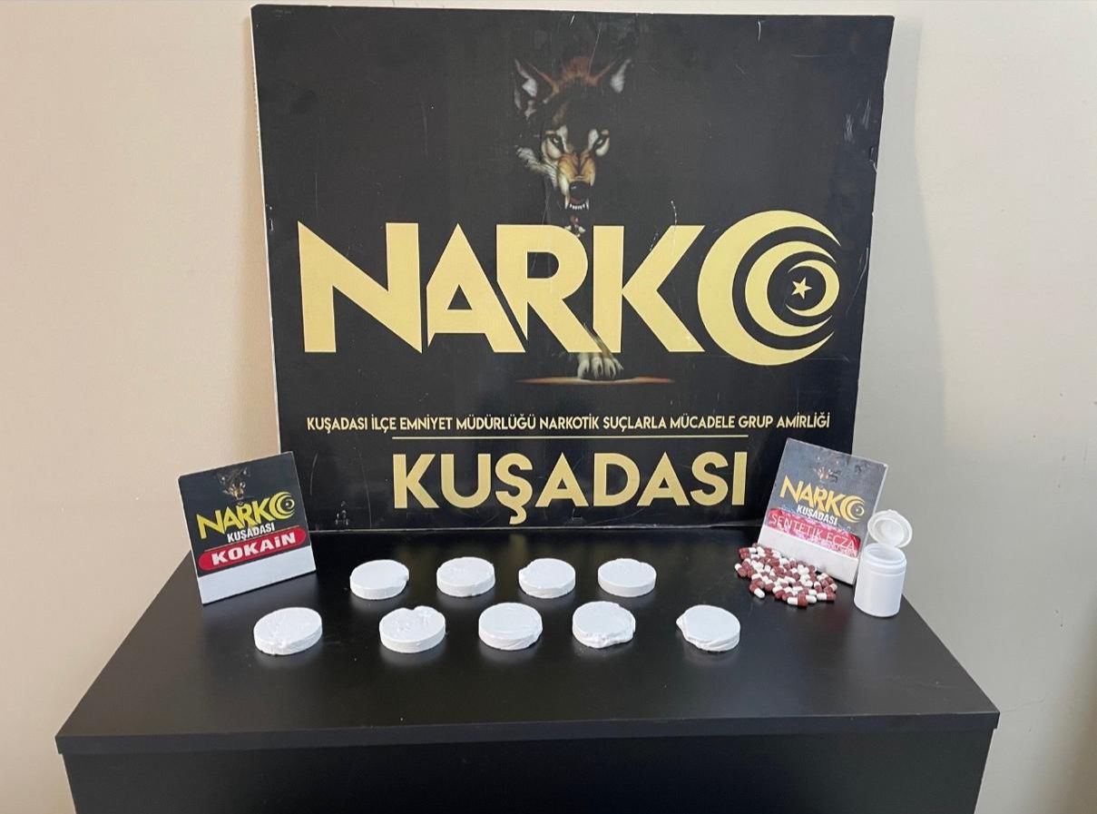 Kuşadası’nda uyuşturucu operasyonu: 2 kişi tutuklandı