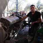 Aydın'da ata yadigarı traktör 77 yıldır çalışıyor 1 Ata yadigarı traktör 77 yıldır çalışıyor