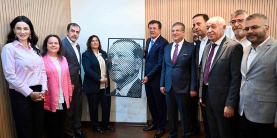 Özlem Çerçioğlu, AK Parti Genel Başkan Yardımcısı Zeybekci’yi ağırladı
