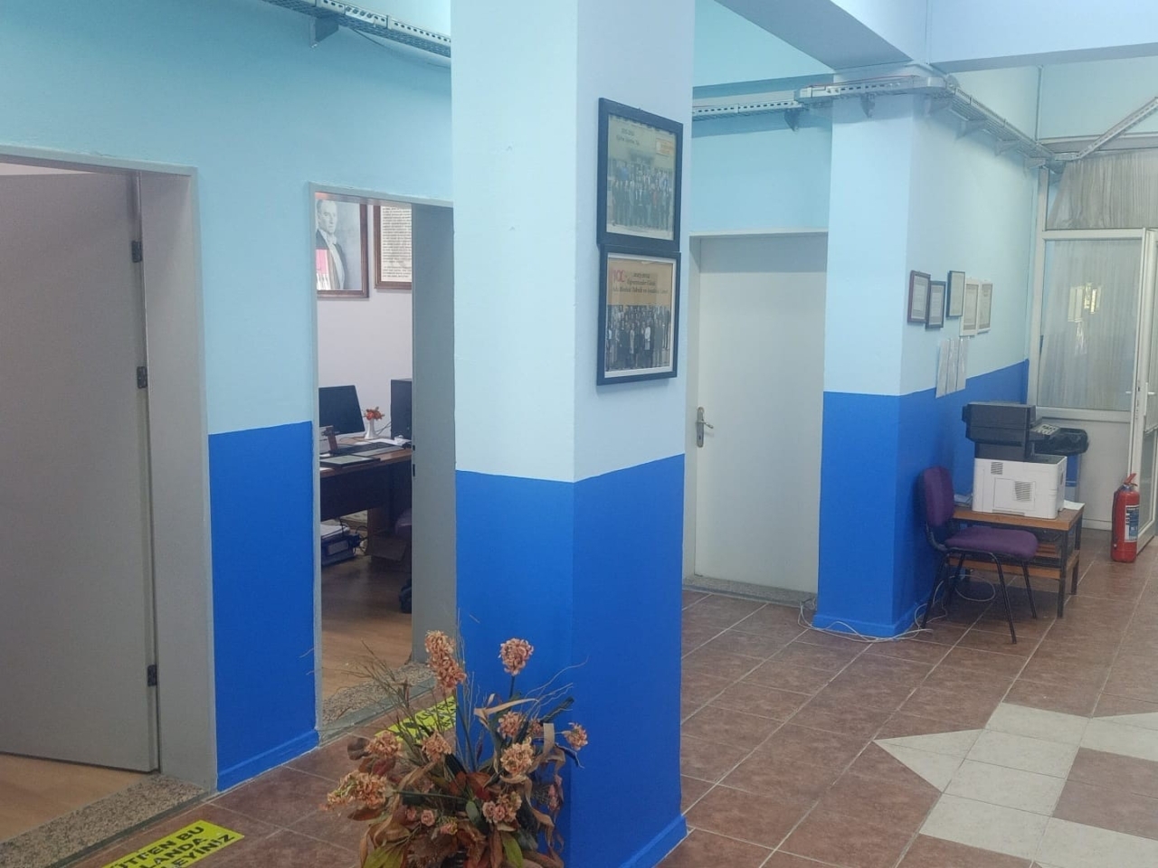 Kuşadası’nda okullar Denetimli Serbestlik iş birliğiyle yenilendi
