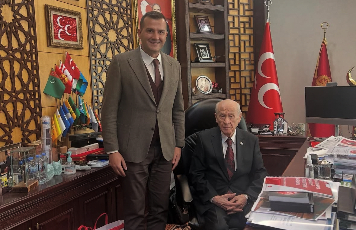 MHP’li Burak Pehlivan’dan Genel Başkan Bahçeli’ye Ziyaret